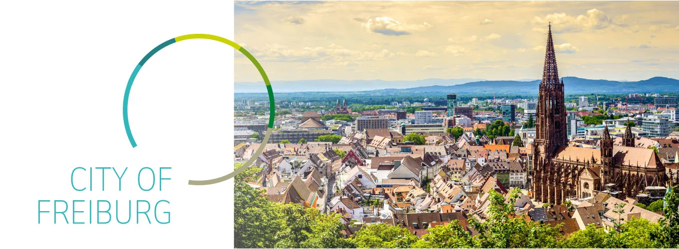A view of Freiburg