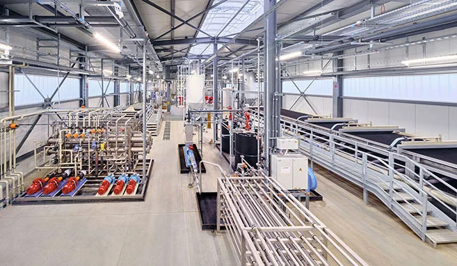 Phosphorus recovery facility in Hamburg